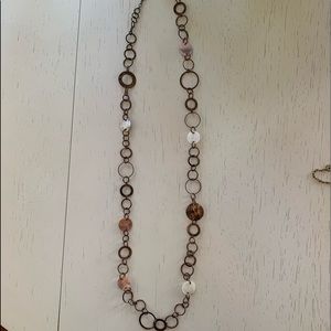 Stella & Dot Rustic & Vintage Looking Necklace
